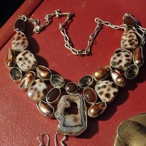 Hand Crafted Earthy Tones Necklace